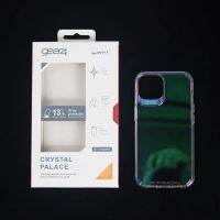 เคสสีใส TPU + D3O คริสตัลพาเลซการป้องกันแรงกระแทก Gear4สำหรับ iPhone 12 13 14pro สูงสุดป้องกันการตกแตก | ของแท้