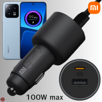 ที่ชาร์จในรถยนต์ เสียวมี่ Xiaomi Car Charger 100W Max Turbo Charging Duo-Port Usb-C+Usb-A การชาร์จด่วนแบบพิเศษ มาพร้อมสายชาร์จ Type-C To Type-C Mi 13