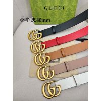☊❒✘ GC/ Imported calf leather womens belt/Lined imported first layer cow leather/boutique bronze buckle/boutique fashion belt