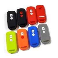 fvdbsdv Silicone motor key Fob Cover Case for Honda PCX 150 hybrid X-ADV SH125 Scoopy SH300 Forza 125 Remote 2 buttons protected Skin