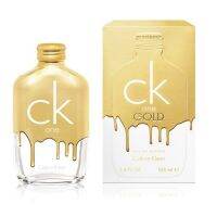 น้ำหอม ซีเค วัน Gold Limited Edition EDT 100 ml.ให้กลิ่นหอมแห่งความเป็นเยาวน์วัย มอบความร่าเริงสดใสผ่านความสดชื่น ที่เหมาะกับทั้งผู้ชายและผู้หญิง