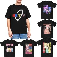 Bocchi The Rock Shirt Merch Kessoku Band T Shirts Men Women Bocchi The Rock! Outfits 100% Cotton T Shirt Accessories New Arrival