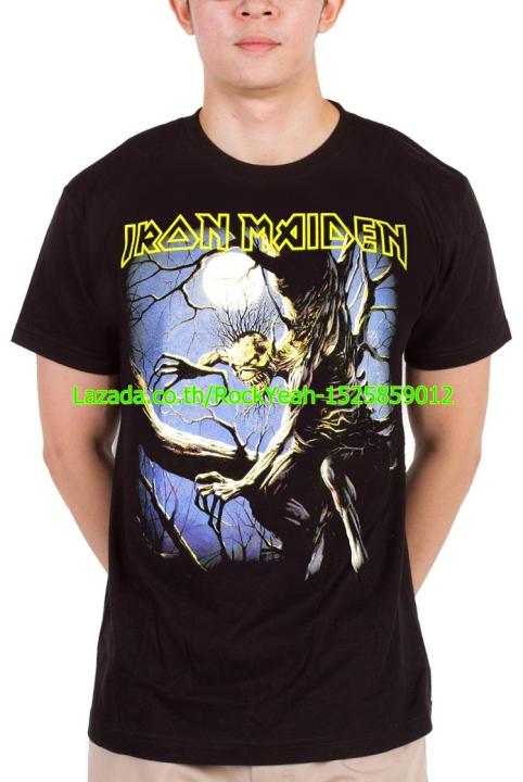 เสื้อวง-iron-maiden-เสื้อวินเทจ-ผ้าร้อยแท้-ไอเอิร์นเมเดน-ไซส์ยุโรป-rcm387