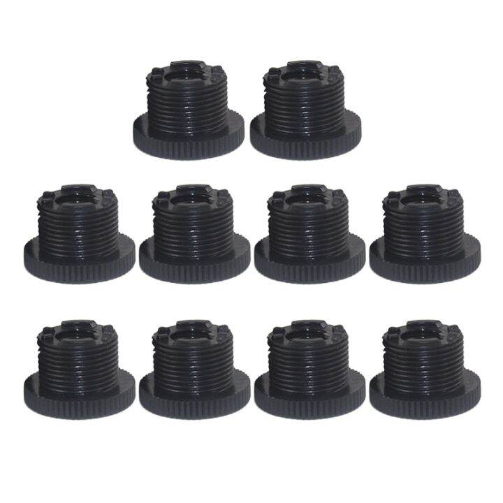 10Pieces 3/8" Female to 5/8" Male Microphones Mics Stands Adapter