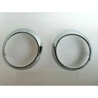 ยี่ห้อใหม่ของแท้2PCS กันชนหน้าหมอกฝาครอบ Trim Bezels LH &amp; RH 86551-H1010,86552-H1010สำหรับ Hyundai Terracan 2001-2006