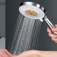 3-speed Ajustable High-pressure Shower Head Water-saving Hand-held Shower Head With Hose Holder Bathroom Accessories Showerheads