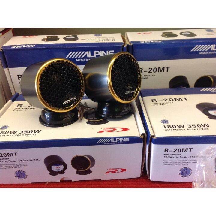 ALPINE 2" Full Range Speaker Alpine R20MT Car Speakers With Bass 60MM