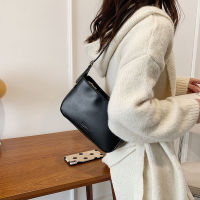 Luxury Autumn and Winter Soft Surface Small Bag for Women 2021 New Retro Simple Small Solid Color Square Bag Fashion Shoulder Un