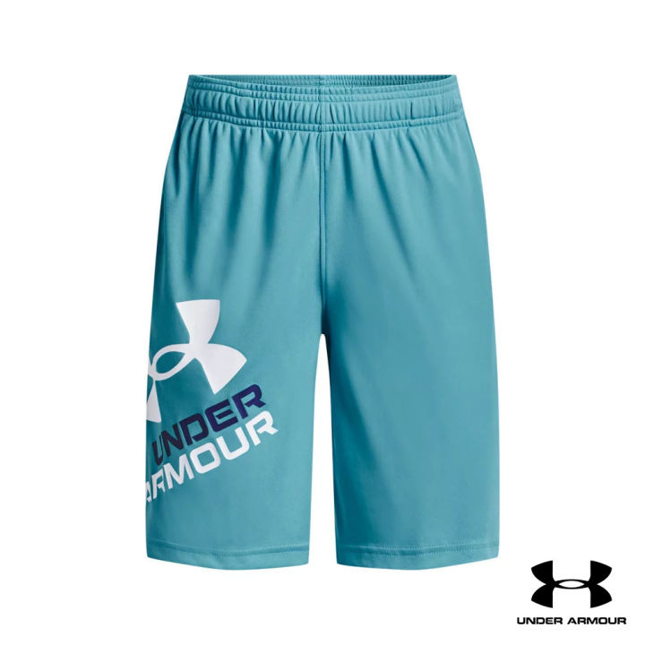 under-armour-ua-boys-prototype-2-0-logo-shorts-อันเดอร์-อาร์เมอร์-กางเกงออกกำลังกาย-สำหรับเด็กผู้ชาย