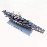 1: 1000 Warship Model USS North Carolina (BB-55) WWII Carrier Warship Boat Model Assembled for Man Boy Gifts