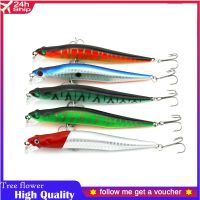 1 ชิ้นเหยื่อตกปลา Minnow Hard เหยื่อ 120 มิลลิเมตร 10 กรัม Jig wobbler Bass Pike Lure Crankbait พลาสติกเหยื่อประดิษฐ์สำหรับตกปลา