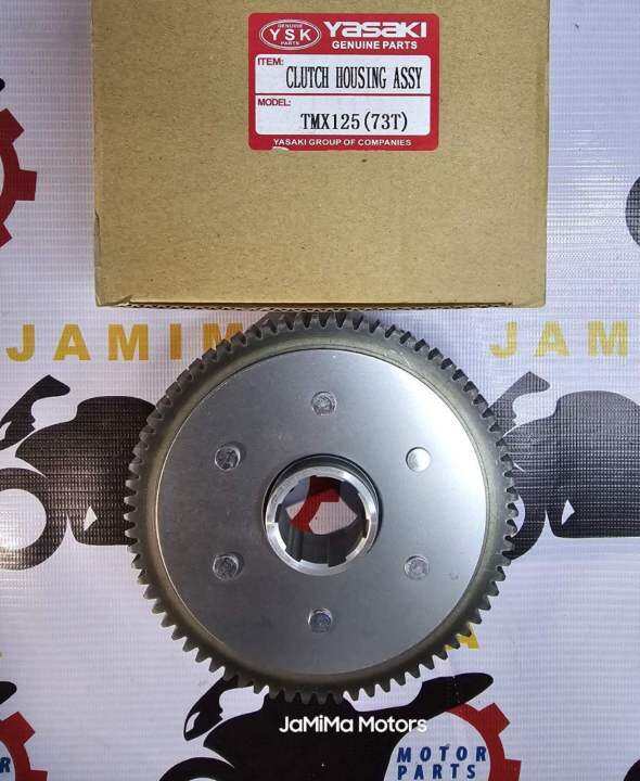 JMM CLUTCH HOUSING ASSY TMX 125 ALPHA (73T) YSK BRAND Lazada PH