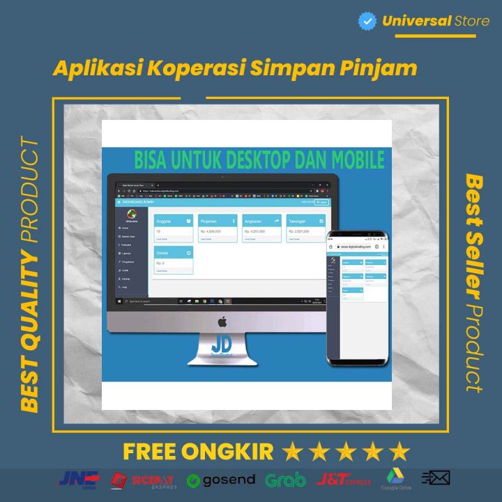 Aplikasi Koperasi Simpan Pinjam Berbasis Website Web Full Version Lazada Indonesia 9169