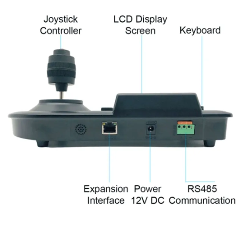 3D Axis Joystick CCTV Keyboard Controller Keypad for AHD Security