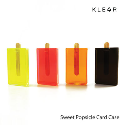 KlearObject Sweet Popsicle Card Case กล่องใส่นามบัตร กล่องใส่การ์ด ใส่กระดาษโน๊ต กล่องอะคริลิคทรงไอศครีม : K377