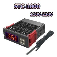 【】 Sotota STC1000 3028 12V สาย20A ตัวควบคุมอุณหภูมิดิจิตอลจอแสดงผลแอลอีดีเทอร์โมสตัทควบคุมความร้อน/ความเย็น