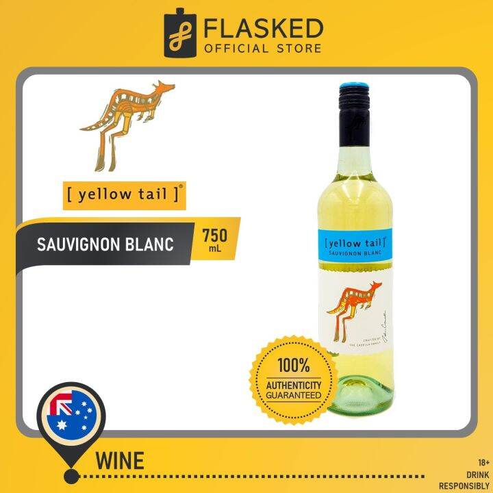 Yellow Tail Sauvignon Blanc White Wine 750mL Lazada PH