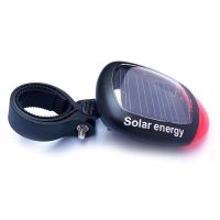 2023 NEW Bike Accessories Cycling Solar Bike Tail Light Solar Power Energy LED Bicycle Rear Light Safety Warning Ligh Bicycle Accessories