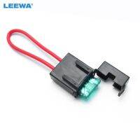 LEEWA 10pcs 30A-8Gauge Waterproof Inline Blade Wedge Style FUSE Holder Cover CA3040