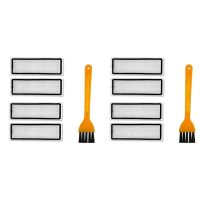 เครื่องมือทำความสะอาดเครื่องกรอง HEPA 2ชุดสำหรับ Mijia 1C STYTJ01ZHM อุปกรณ์ชิ้นส่วนเครื่องดูดฝุ่นหุ่นยนต์