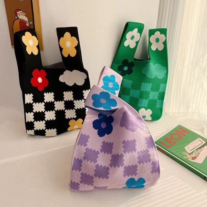sling-bag-with-floral-design-bohemian-chic-handbag-unique-handbag-for-daily-use-contrast-lazy-bag-vest-bag-for-women