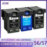 ASW HP56หมึก HP57ที่เข้ากันได้ HP ตลับหมึกสำหรับ HP 56 XL PSC 4200 1110 1205 1210 1215 1219 1315 1340 1350 2210 2410 Deskjet 450