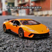 Bburago 1:24 Lamborghini Huracan Strengte ล้อแม็กรถสปอร์ตรุ่น D Iecast โลหะของเล่นรถแข่งรุ่นจำลองเด็กของขวัญ