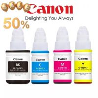 จัดส่งจากกรุงเทพหมึกเติม CANON INK # GI-790 หมึกขวดแท้ 4 สี BK / C M Y สำหรับ Pixma G1010 G2010 G3010 G4010 #หมึกเครื่องปริ้น hp #หมึกปริ้น   #หมึกสี   #หมึกปริ้นเตอร์  #ตลับหมึก