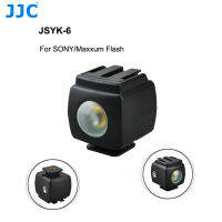 JJC ออปติคอลแฟลชทริกเกอร์สำหรับ Canon ยกเว้น 540EZ และ Nikon อะแดปเตอร์รองเท้าร้อนความเร็วแสงแฟลชที่มีเธรด 1/4 "และขาตั้งอุปกรณ์เสริมมาตรฐานสำหรับแฟลช Olympus Fujifilm SONY / Maxxum โดยไม่ต้องยิงแฟลชชุดที่สอง