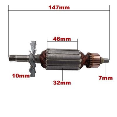 สมอเรือโรเตอร์กระดอง Ac220v-240v สำหรับเครื่องไสไม้แบบพกพา Maktec N1923b 1900b 1923b Mt190 N1900b