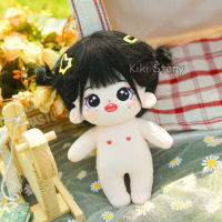 Genuine  20cm Plush Idol Dolls Black Straight Long Hair Zhang Zhehan TV Word of Honor Gong Jun Toy Doll Accessories Fans Birthday Gift