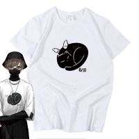 Vtuber NIJISANJI knkn Kanae t-shirt Cospaly Cotton Men Summer T Shirt short sleeve tee