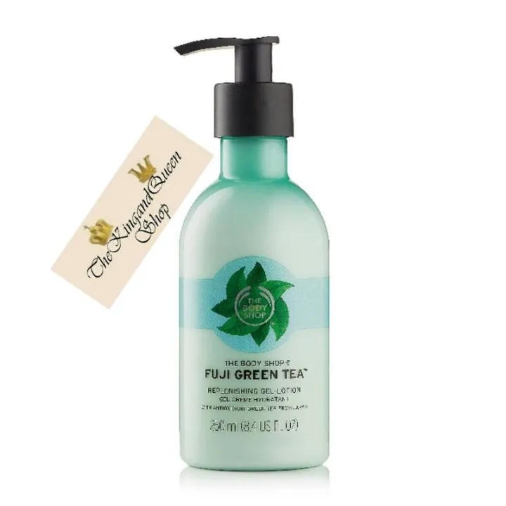 The Body Shop Moringa Softening Body Milk / Fuji Green Tea Gel Body