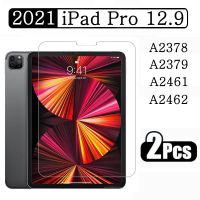 (2 Packs) Tempered Glass For Apple iPad Pro 12.9 2015 2017 2018 2020 2021 2022 Anti-Scratch Tablet Screen Protector Film