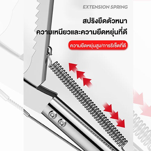 ไม้จับงู-จับงู-คีมจับงู-ที่จับงู-อุปกรณ์จับงู-ยาว1-5-2เมตร-ยืดหดได้-ซุปเปอร์อัลลอย-ใช้ได้นานสิบปี-จับปลาไหล-พร้อมล็อค