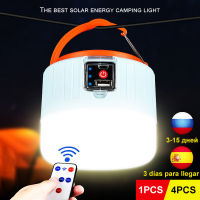 Super Bright Rechargeable LED Camping Lantern with remote Strong Light Portable Flashlights Tent Lights Work Repair Lighting