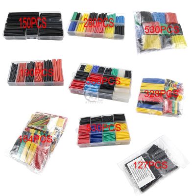 580pcs/530pcs/150pcs/280pcs/190pcs/328pcs/164pcs/127pcs  Wrap Wire Cable Insulated Polyolefin Heat Shrink Tube Cable Management