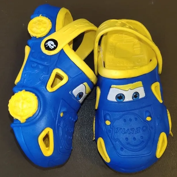 RB7 Car crocs For Kids/Lightning McQueen Crocs 24-35 | Lazada PH