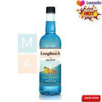 LongBeach Blue Paradise Flavoured Syrup 740 ml  ลองบีช ไซรัป กลิ่นบลูพาราไดซ์ 740 มล.