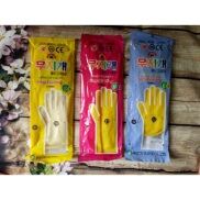 Găng tay cao su Đông cầu vồng, găng tay Hợp Thành, hướng dương đủ size