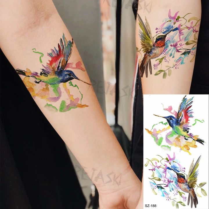 hot-dt-colored-fashion-feet-temporary-tattoos-adult-hummingbird-fake-washable-tatoos-sticker