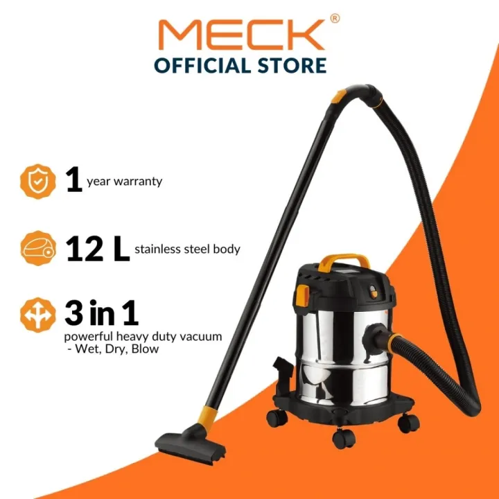 Vacuum cleaner Meck Heavy Duty 3 in 1 (Wet Dry Blow) Vacuum Cleaner 12