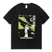 Kisuke Urahara Bleach T Shirt 100 Pure Cotton Ichigo Kurosaki Bleach Kisuke Urahara Aizen Tokyo Revengers Print T Shirt