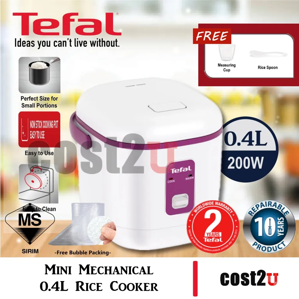 Tefal Mini Mechanical Rice Cooker RK1721 (2 cups)