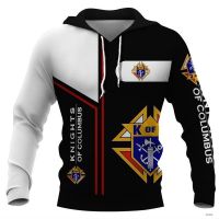 2023 style Printed Women, All Over Knight Of Columbus 3D Hoodie For Men N6L9，can be customization