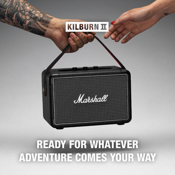 Marshall Kilburn II 2 Portable Speakers Bluetooth Speakers Bass