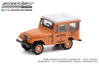 1:64 1974 Jeep DJ-5 Diecast โลหะผสมรุ่นรถของเล่นสำหรับของขวัญ Collection