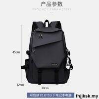 Travel Back Pack High School College Student Large Men Backpack Women School Bag Beg pelajar universiti lelaki kolej ins kawasan sekolah kampus ransel beg galas wanita versi Korea