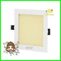 ดาวน์ไลท์ EVE PANEL SQUARE LED 12 วัตต์ WARMWHITE 5 นิ้ว เหลี่ยม สีขาวDOWNLIGHT LED EVE PANEL 12W WARMWHITE 5" WHITE SQUARE **โปรโมชั่นสุดคุ้ม โค้งสุดท้าย**