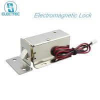 DC 12V Electromagnetic Solenoid Lock Instantaneous Power-on and Power-off Intelligent Automatic Switch Lock Access Control